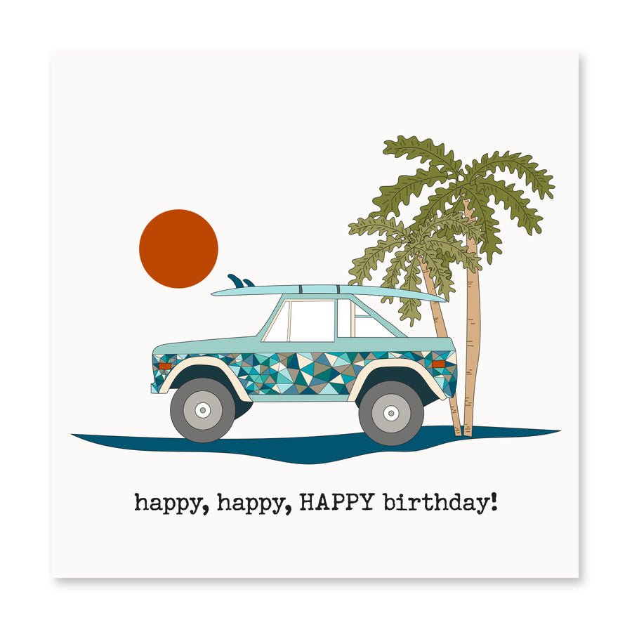 happy, happy, HAPPY BIRTHDAY! | Birthday Card