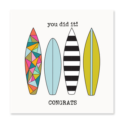 You Did It! Congrats!