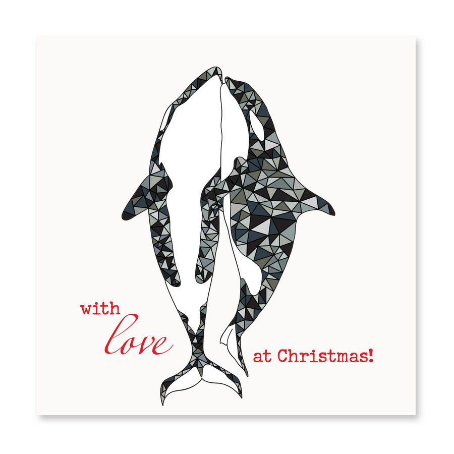 With Love At Christmas | Holiday Card