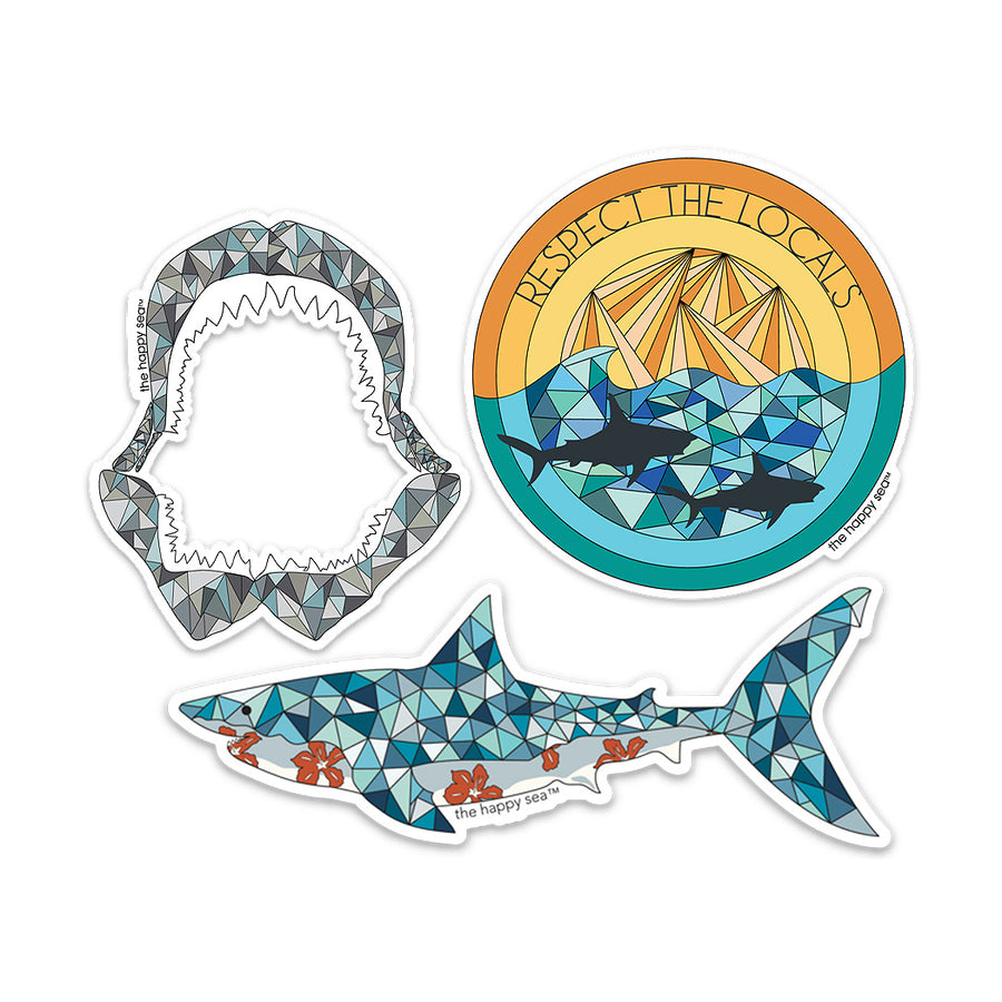 Save The Sharks Sticker Pack