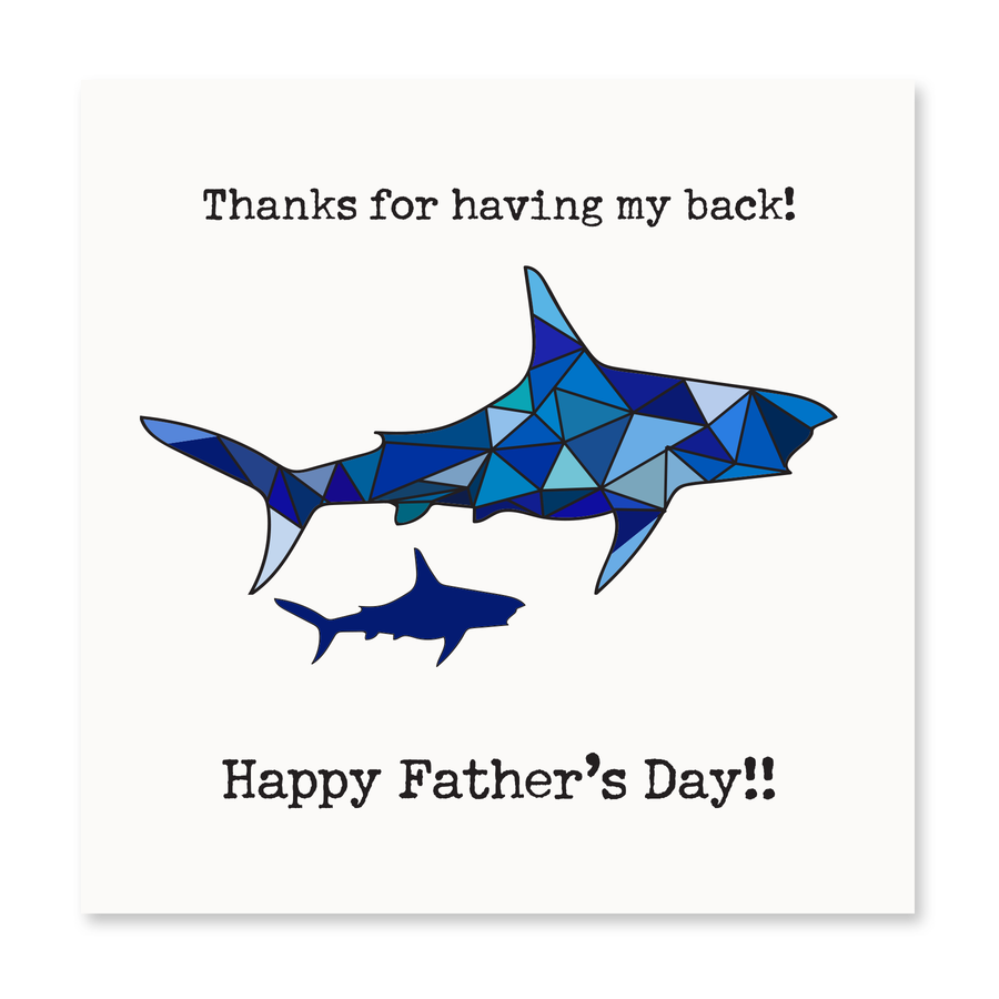 Thanks For Always Having My Back! | Father's Day Card