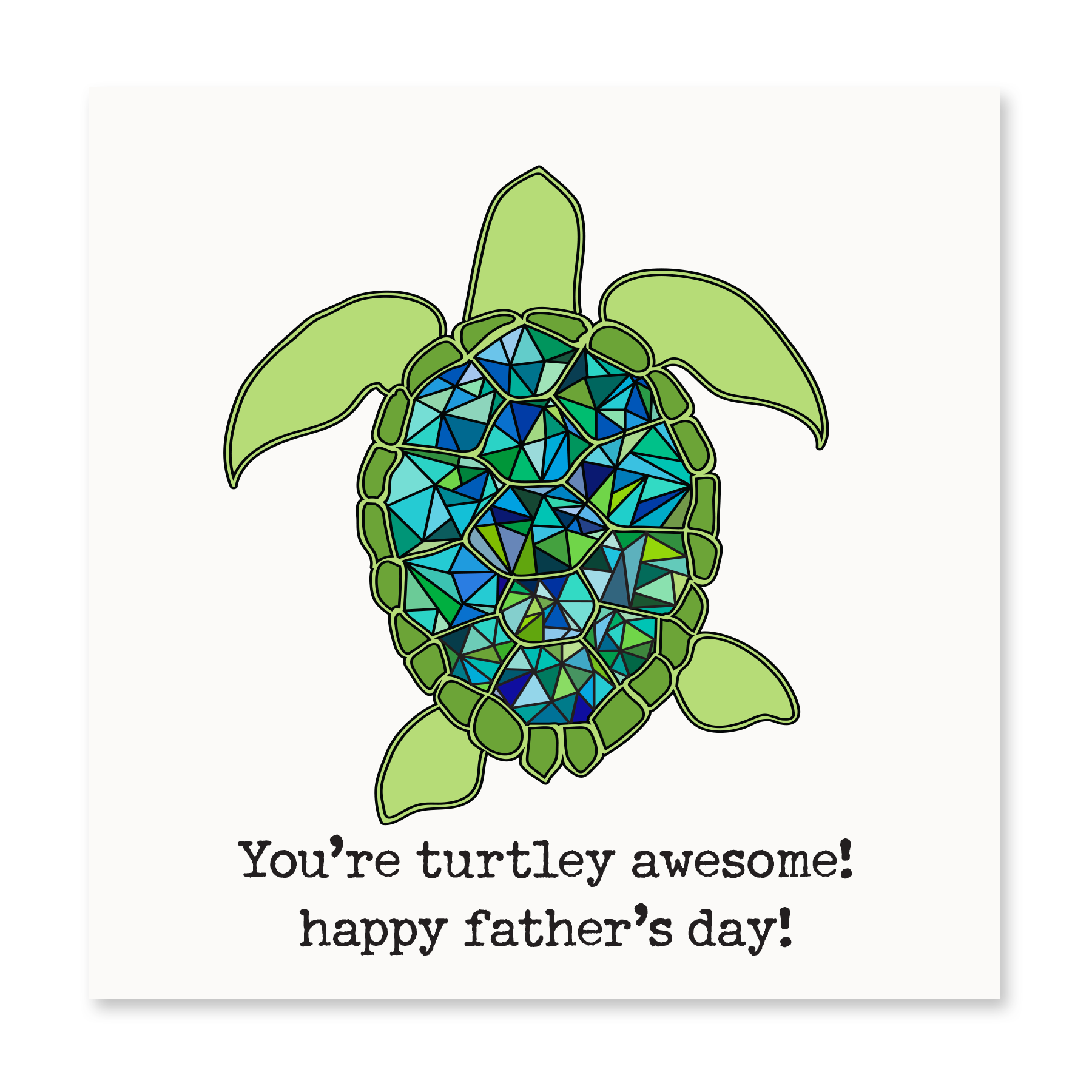 the-happy-sea-fathers-day-cards for You Re Turtley Awesome Free Printable The Happy Sea, Fathers Day Cards for You Re Turtley Awesome Free Printable