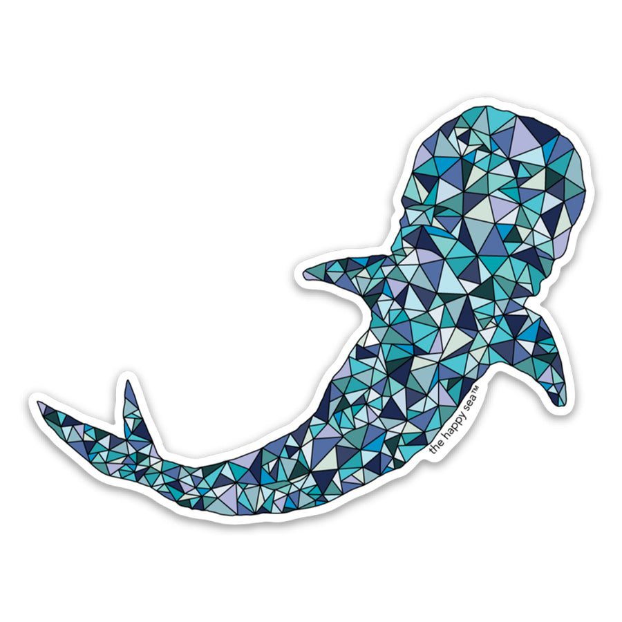 4" Whale Shark Vinyl Sticker