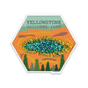 4" Yellowstone Vinyl Sticker