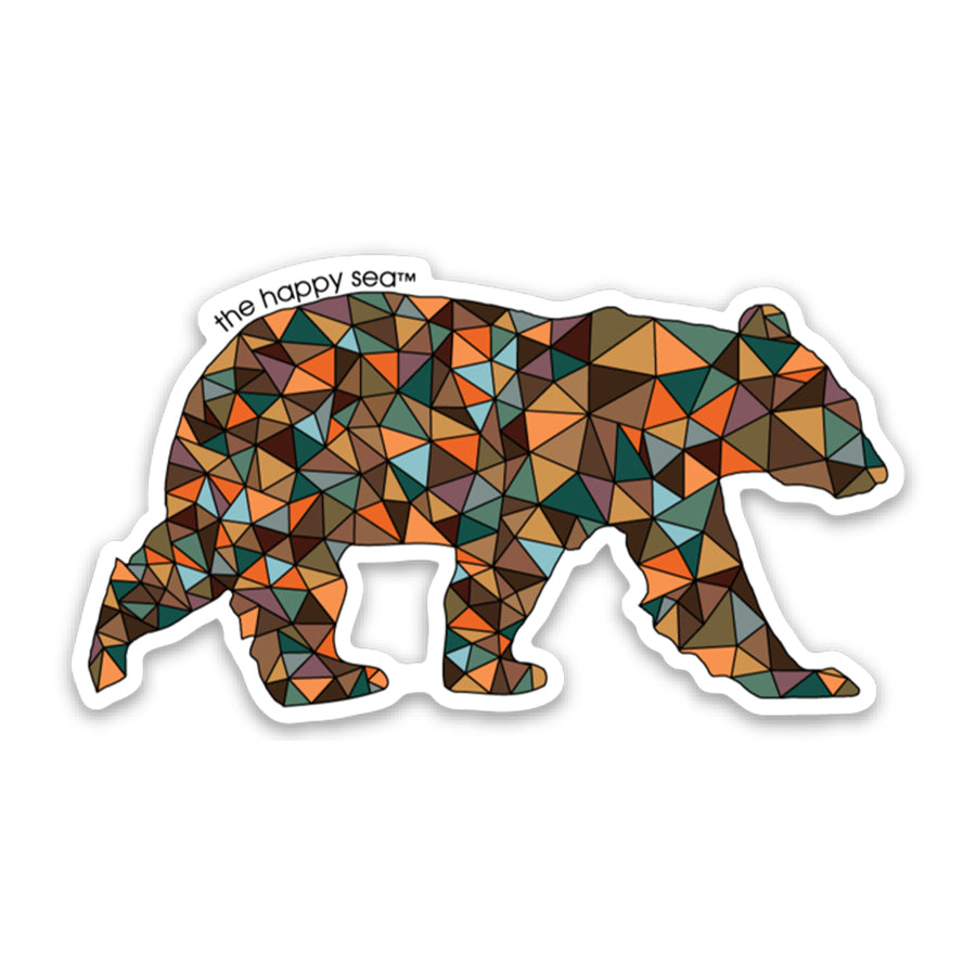 3" Bear Vinyl Sticker
