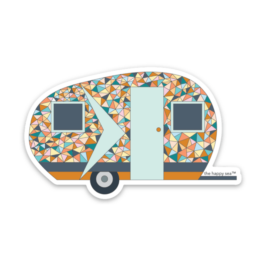 3" Electric Camper Vinyl Sticker