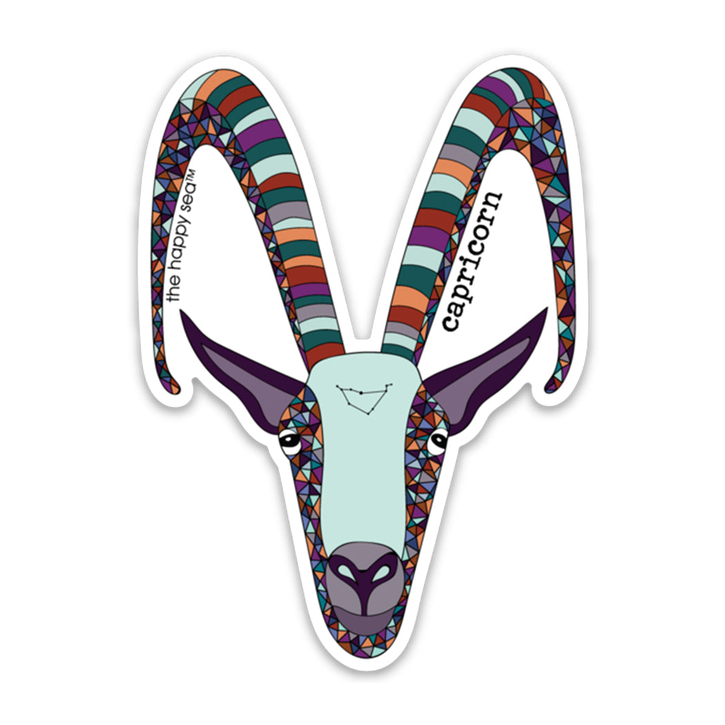 3.5" Capricorn Vinyl Sticker