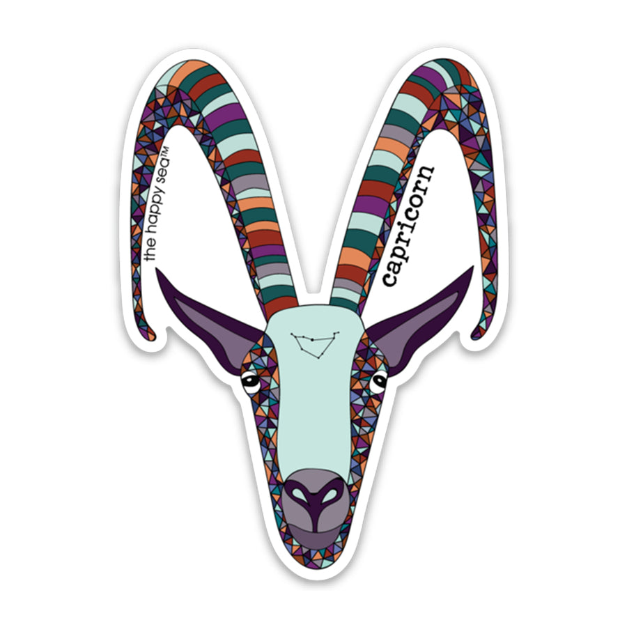 3.5" Capricorn Vinyl Sticker