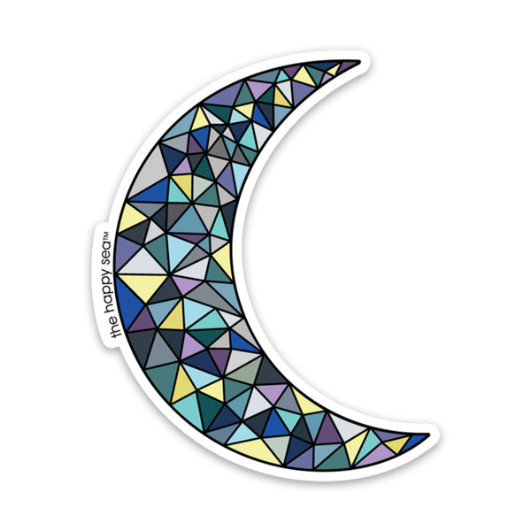 The Happy Sea UV Protected, Weather Resistant Vinyl Sticker