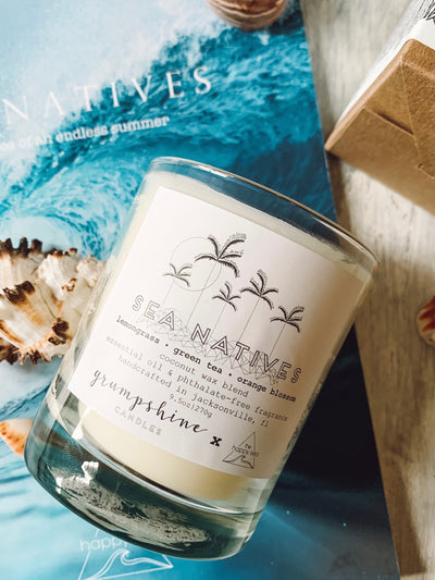 S E A  N A T I V E S - Grumpshine X The Happy Sea Candle Collab