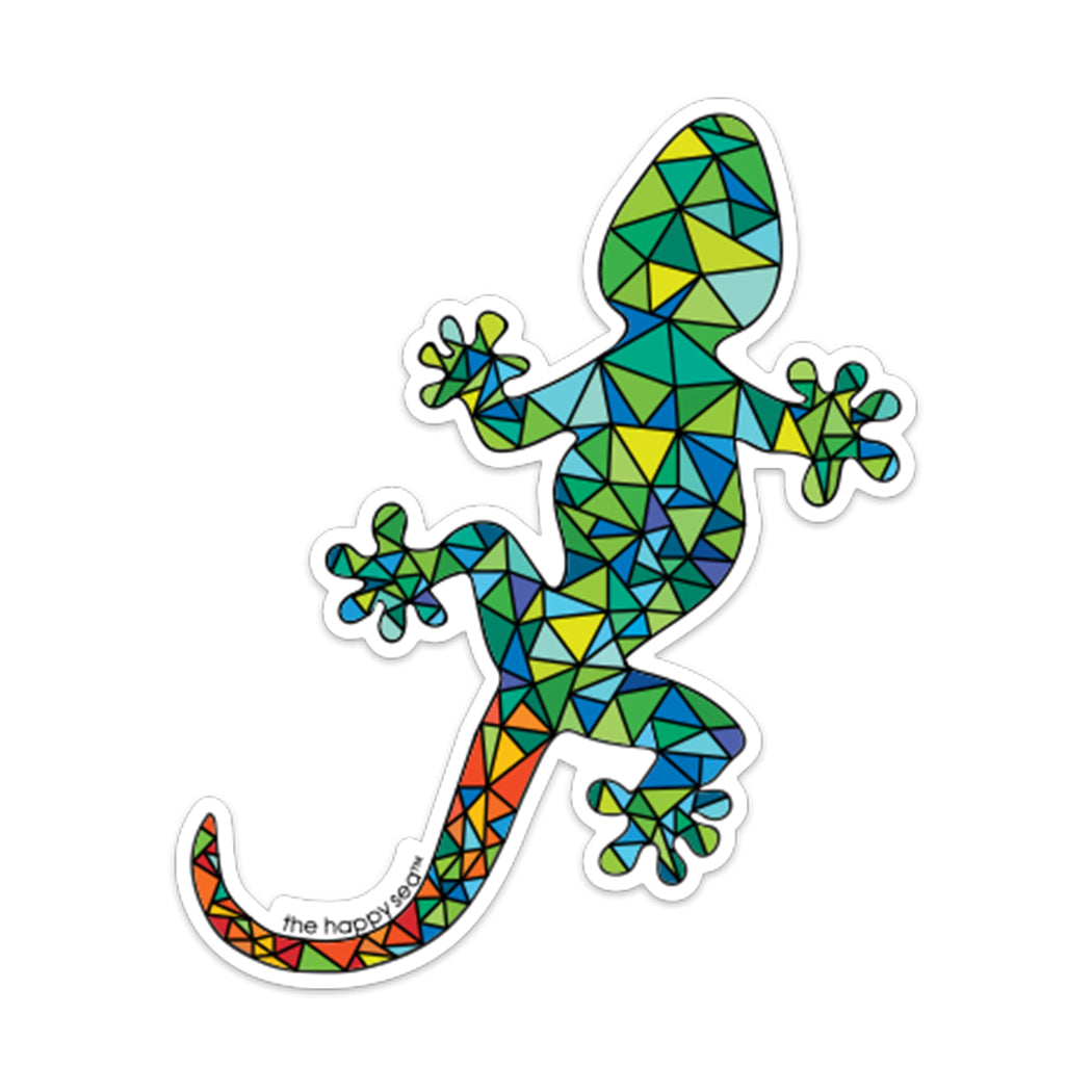 The Happy Sea UV Protected, Weather Resistant Vinyl Sticker