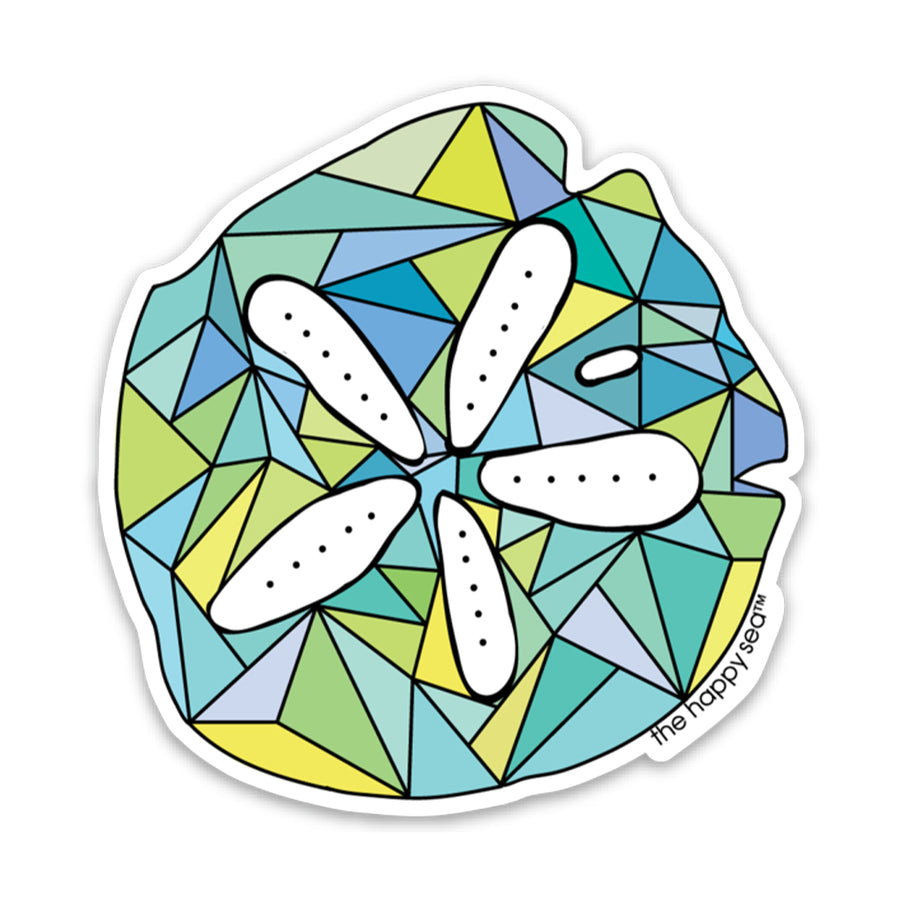 3" Sand Dollar Vinyl Sticker