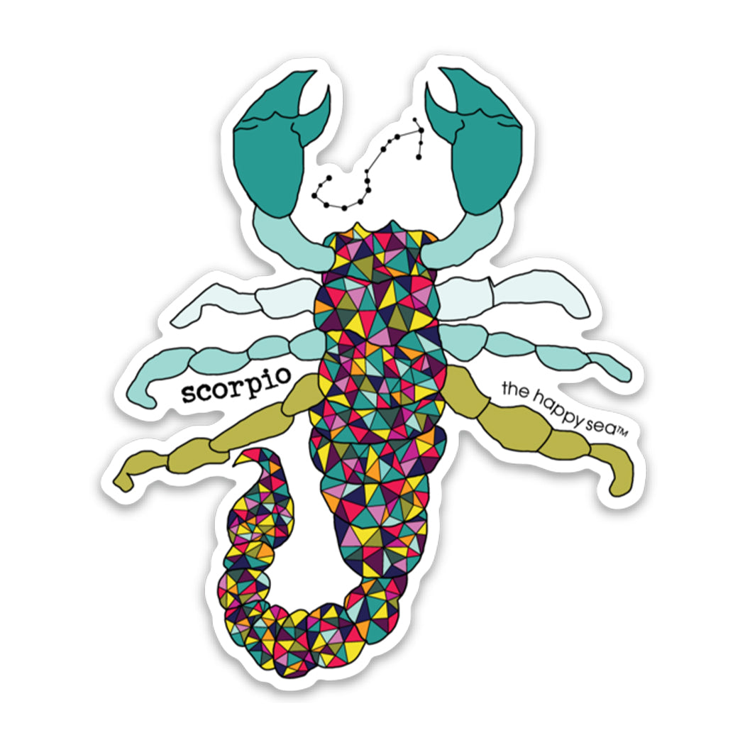 3.5" Scorpio Vinyl Sticker
