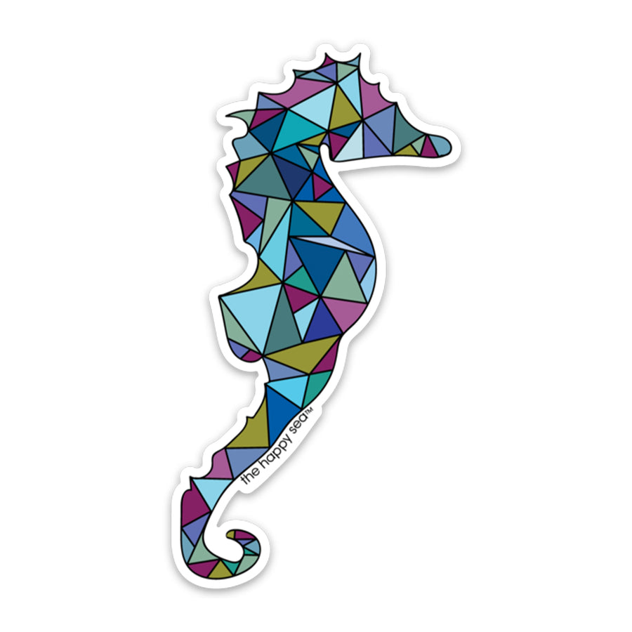 4" Seahorse Vinyl Sticker