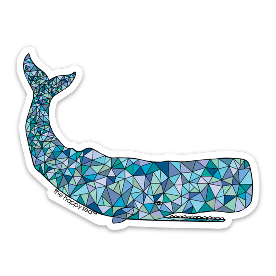3.5" Whale Vinyl Sticker