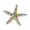 3" Starfish Vinyl Sticker