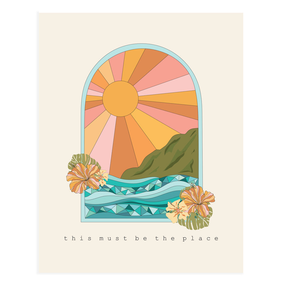 This Must Be The Place, 11x14 Art Print