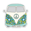 3" Peace Van Vinyl Sticker