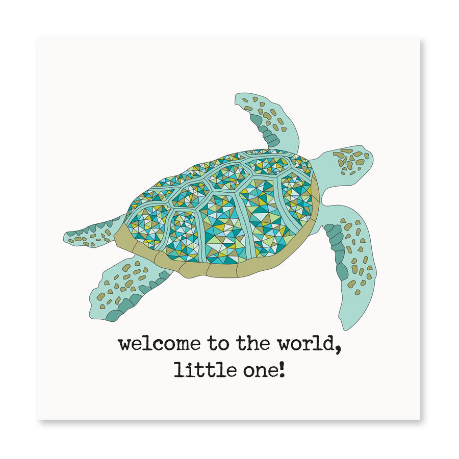 Welcome To The World, Little One! | Baby Card